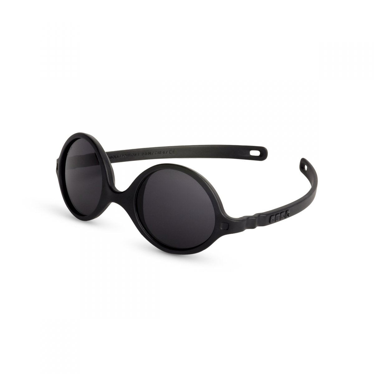 Lunettes de soleil enfant Diabola noir, KI ET LA