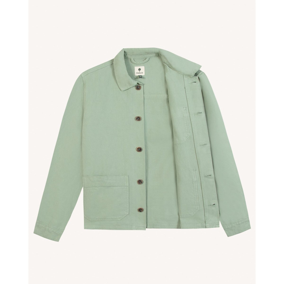 Veste LORGE vert clair, FAGUO