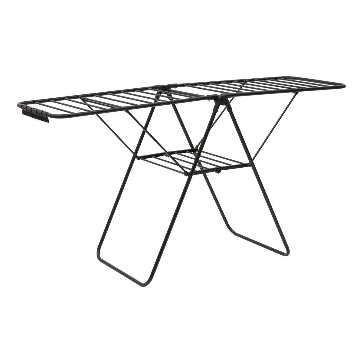 Étendoir à linge pont pliable OLYMPE noir, 5FIVE SIMPLY SMART