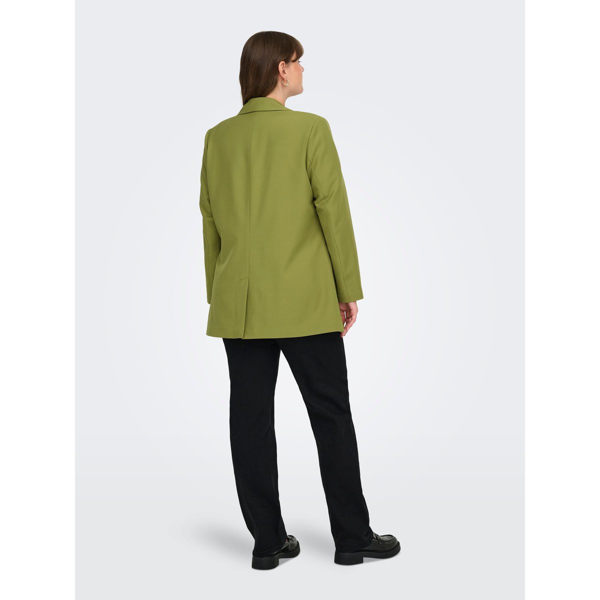 Blazer verte - peat moss, ONLY CARMAKOMA