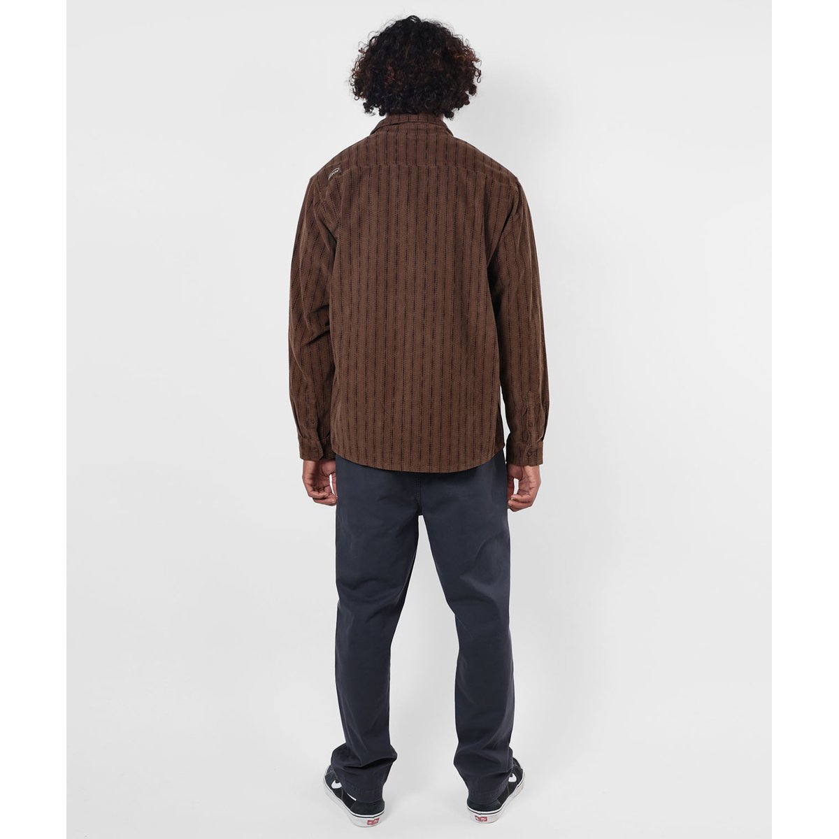 Chemise manches longues VERTRIDE deep brown, OXBOW