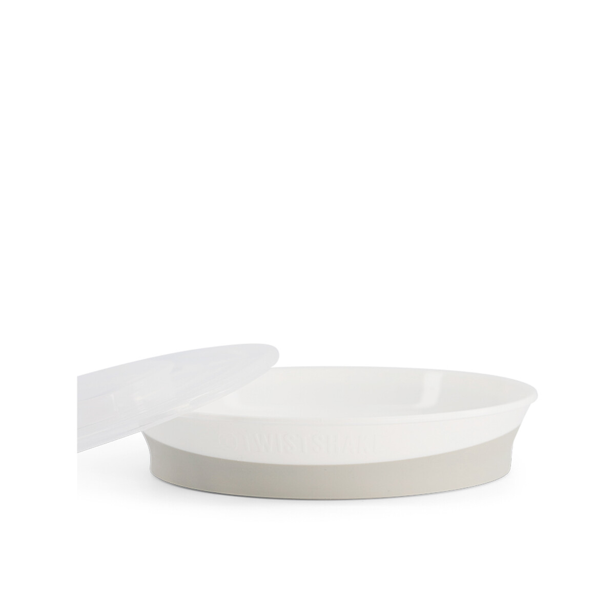 Prato, em lotes de 2, Twistshake branco, TWISTSHAKE
