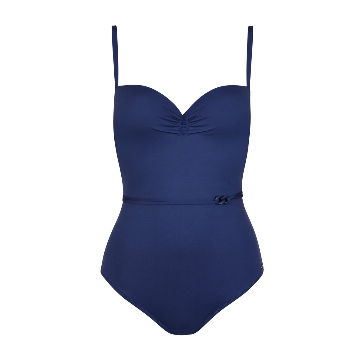 Maillot de bain une pièce préformé Palma bleu marine, LISCA