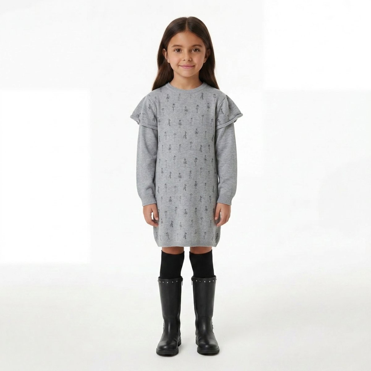 Robe - Très bon état gris, DKNY