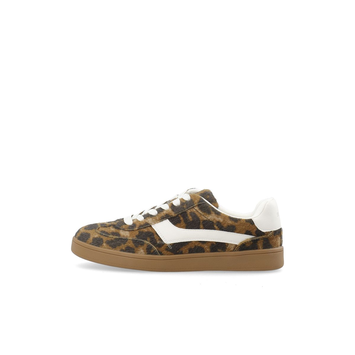 Baskets Basses marron - leo, BIANCO