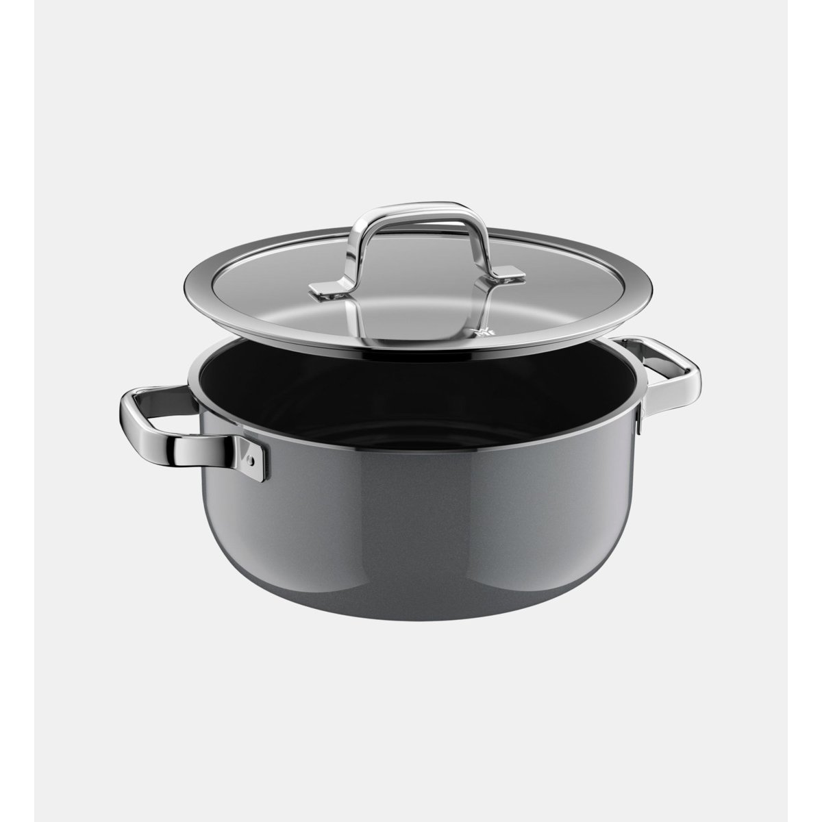 Faitout bas - ø24 cm - 4,4 l gris, WMF