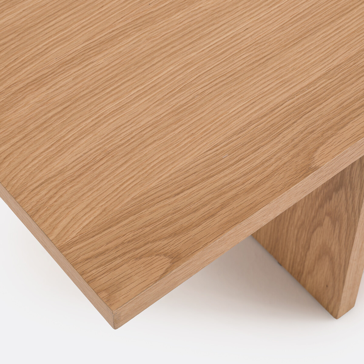 Banco de comedor chapado en roble, Deling color roble, LA REDOUTE INTERIEURS