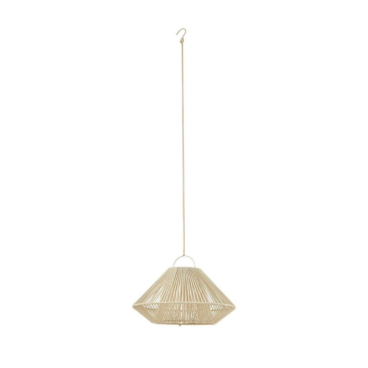 Lampe solaire moderneLED, Austas beige, noir, LINDBY