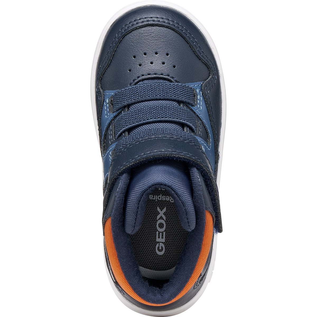 Baskets B ECLYPER bleu marine/orange, GEOX