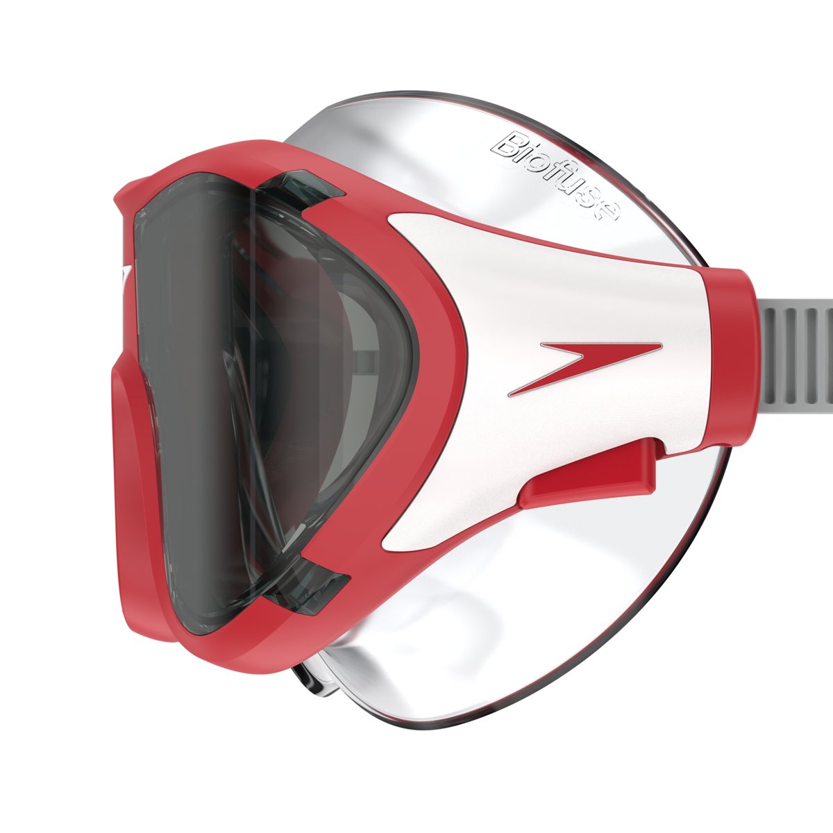 Masque de natation motif/style contrasté BIOFUSE rouge, SPEEDO
