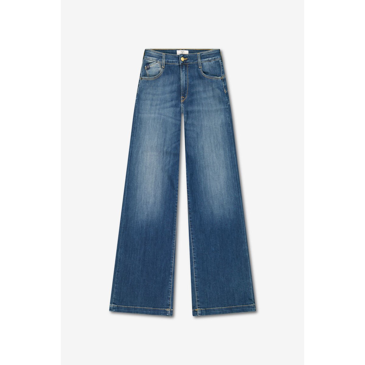 Jeans loose, large pulp wide leg , longueur 34 blue, LE TEMPS DES CERISES