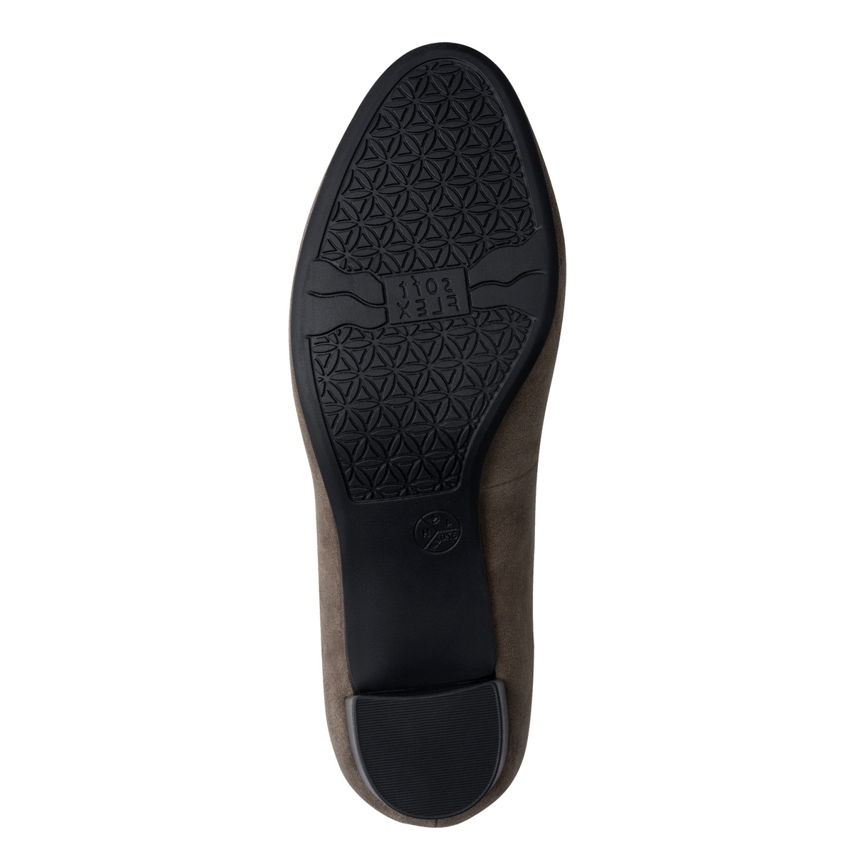 Escarpin en cuir marron cognac croco, TAMARIS
