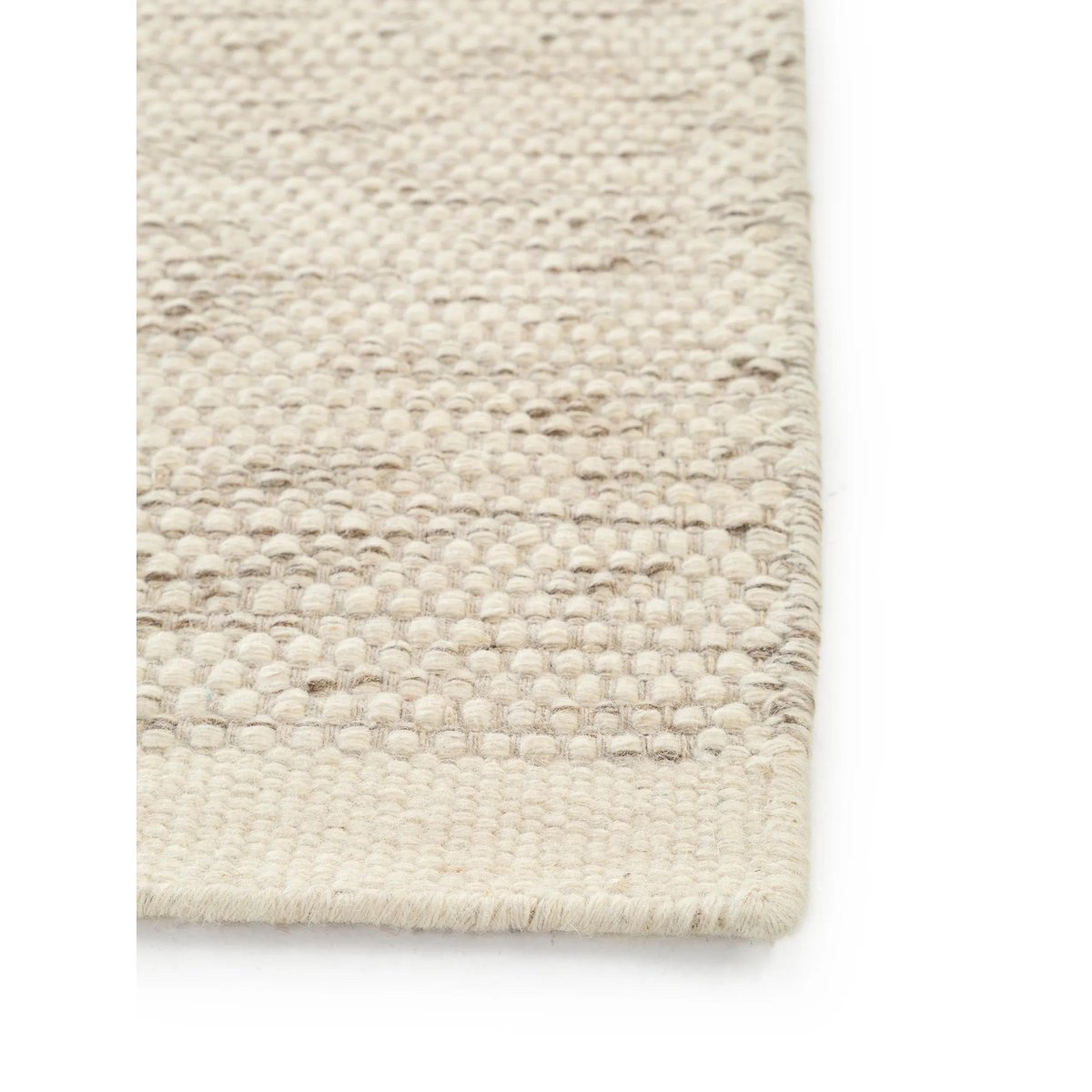 Tapis de laine tissé main ROCCO crème, BENUTA