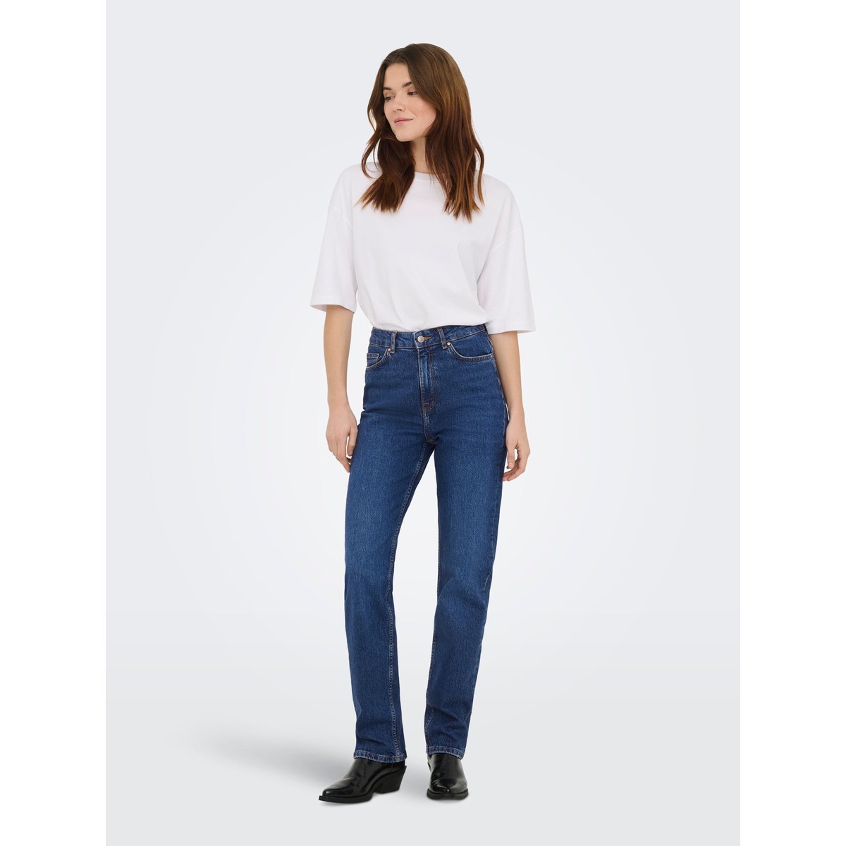 Jean Coupe Droite medium blue denim, JDY