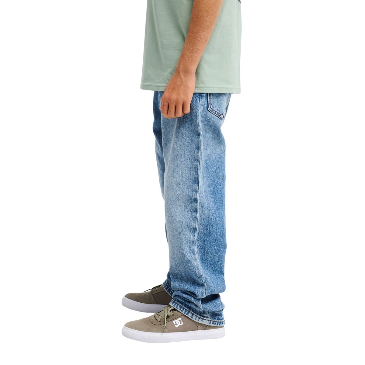 Jean baggy bleu stone used, QUIKSILVER
