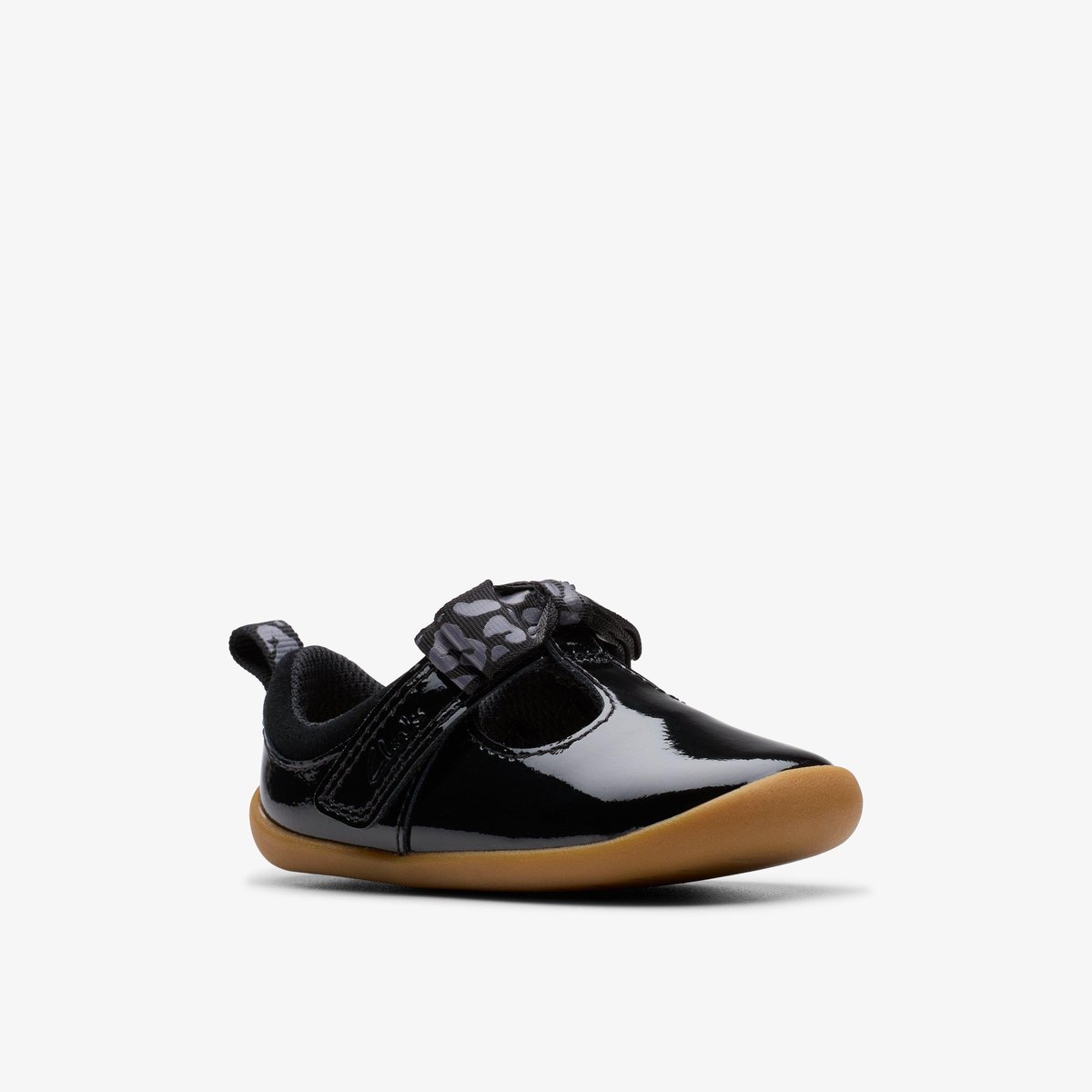 Escarpins Cuir Coupe Extra Large ROAMER TRIM T noir, CLARKS