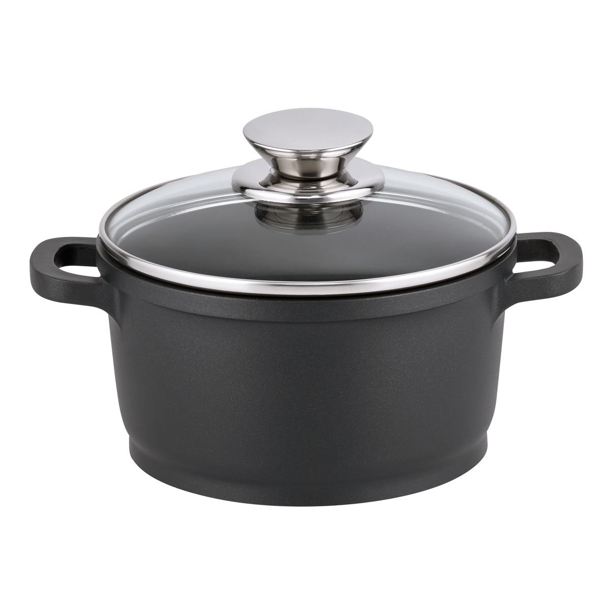 Batterie de cuisine 1 faitout 20cm ALUCAST noir, ELO