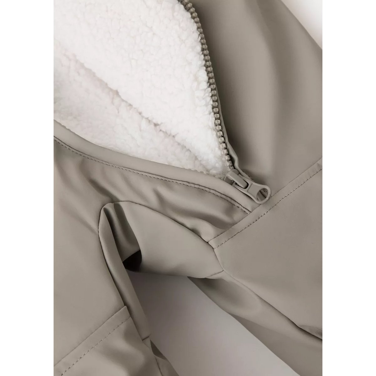 Combi-pilote matelassée déperlante marron moyen, MANGO BABY