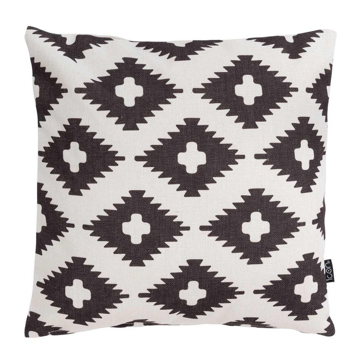 Coussin extérieur, KYOTO imprimé/noir, VEEVA