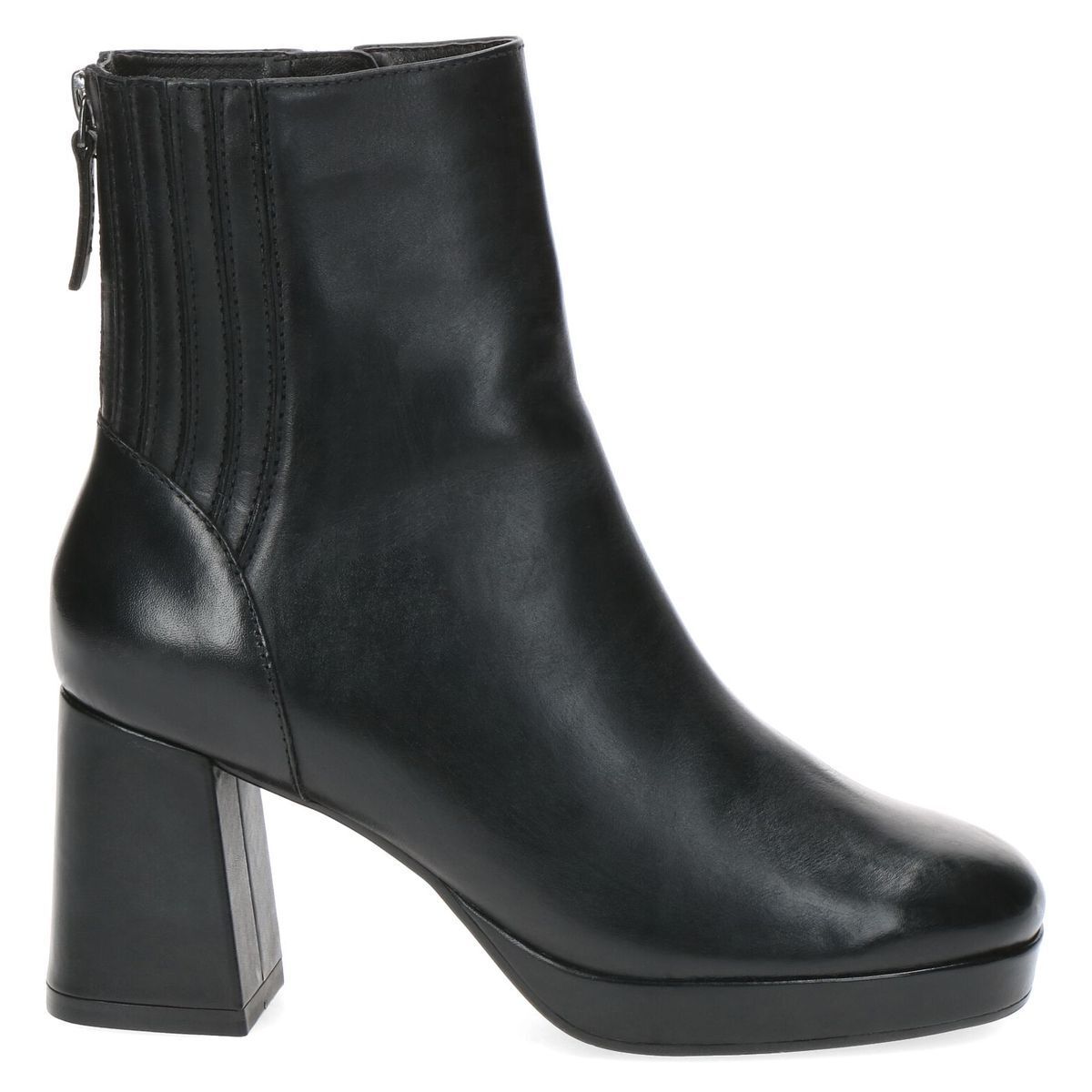 Bottine a plateau noir online