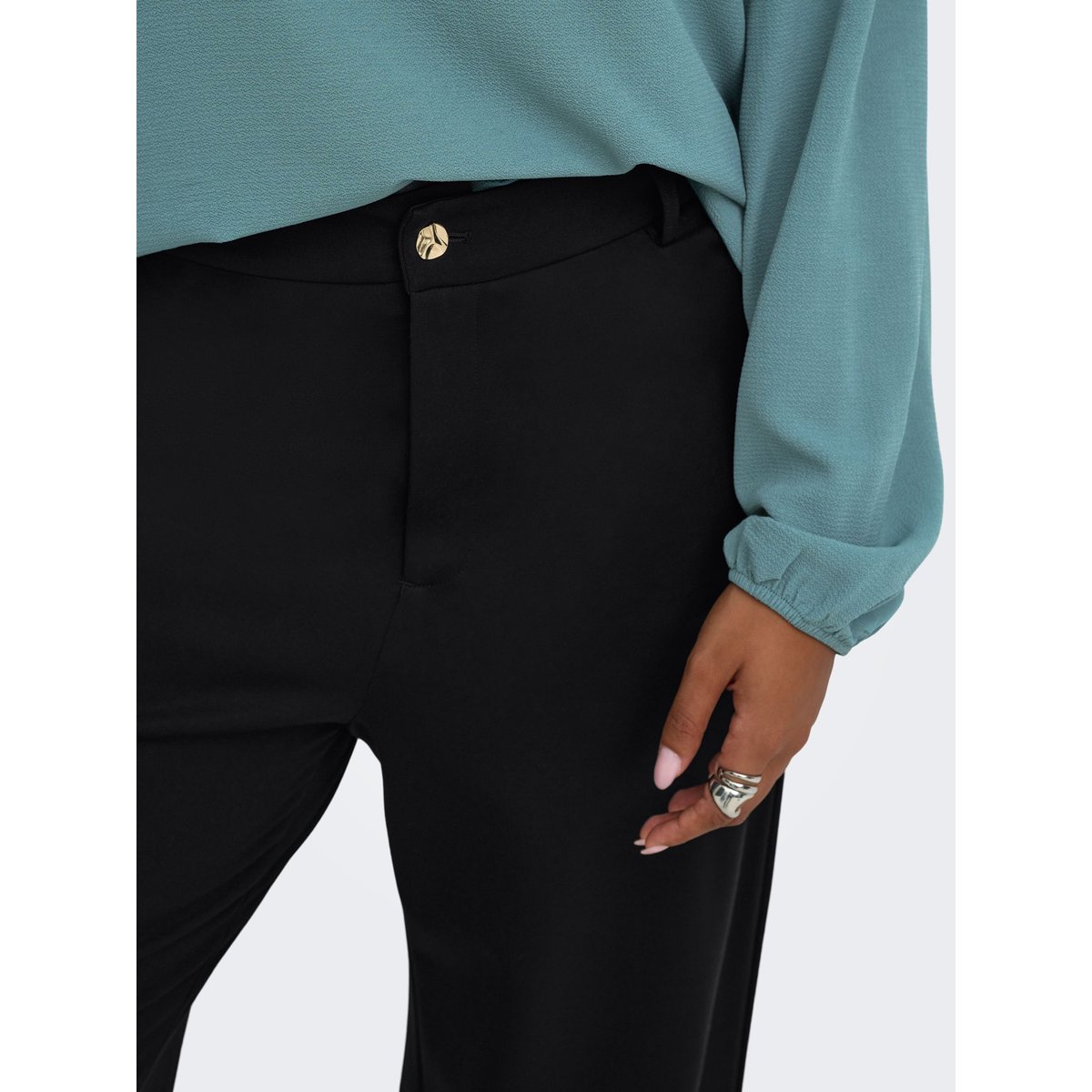 Pantalon noire - black, ONLY CARMAKOMA