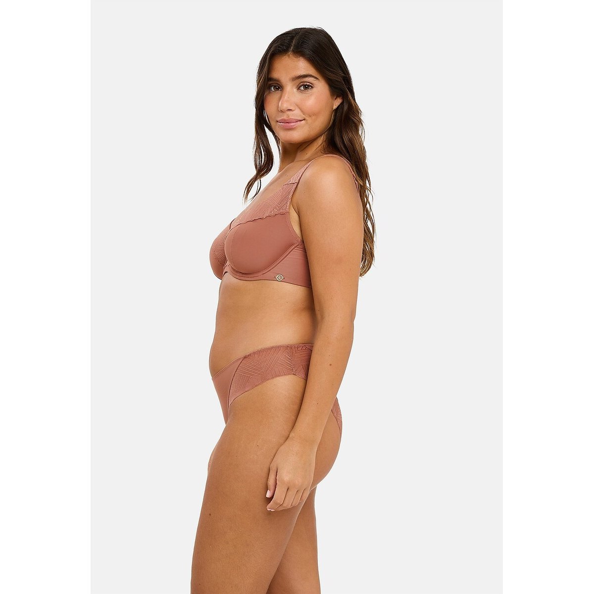 Reggiseno con ferretto DAILY SOFTNESS nocciola, SANS COMPLEXE