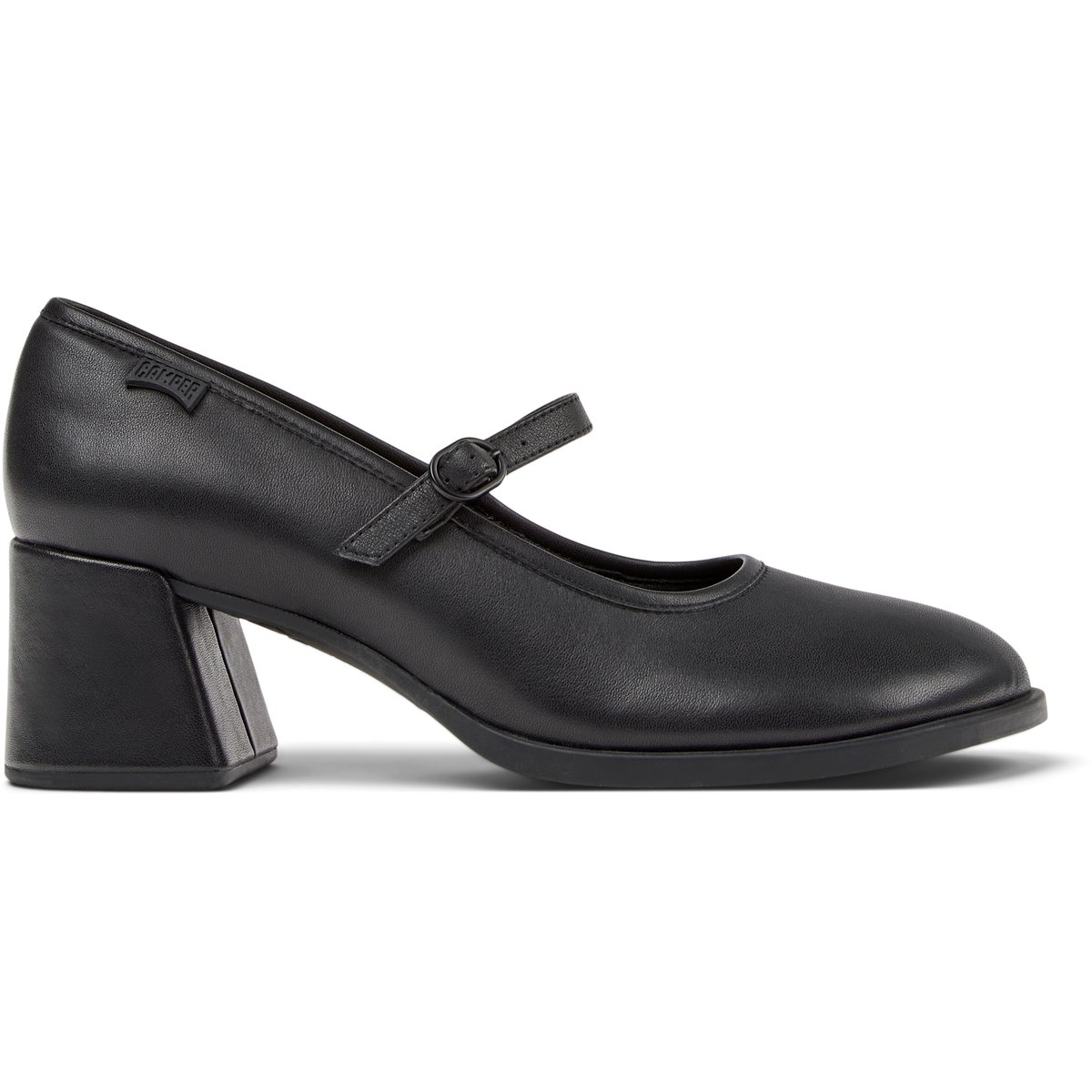 Mocassins Kora cuir noir, CAMPER