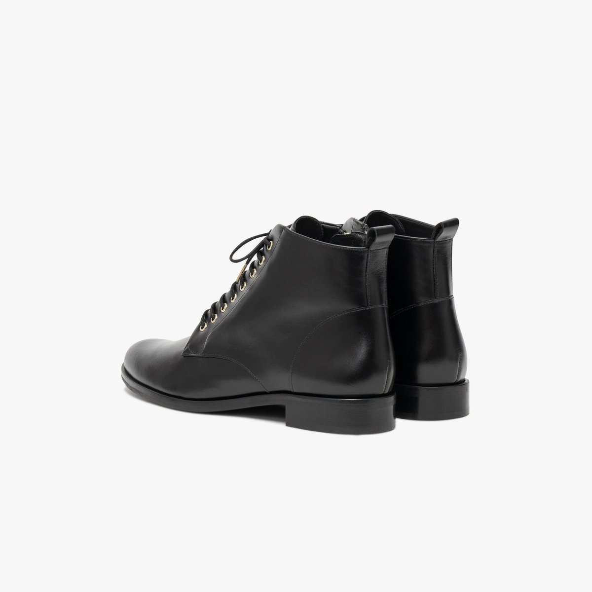 Boots À Talon en cuir KAMINARA noir, BOCAGE