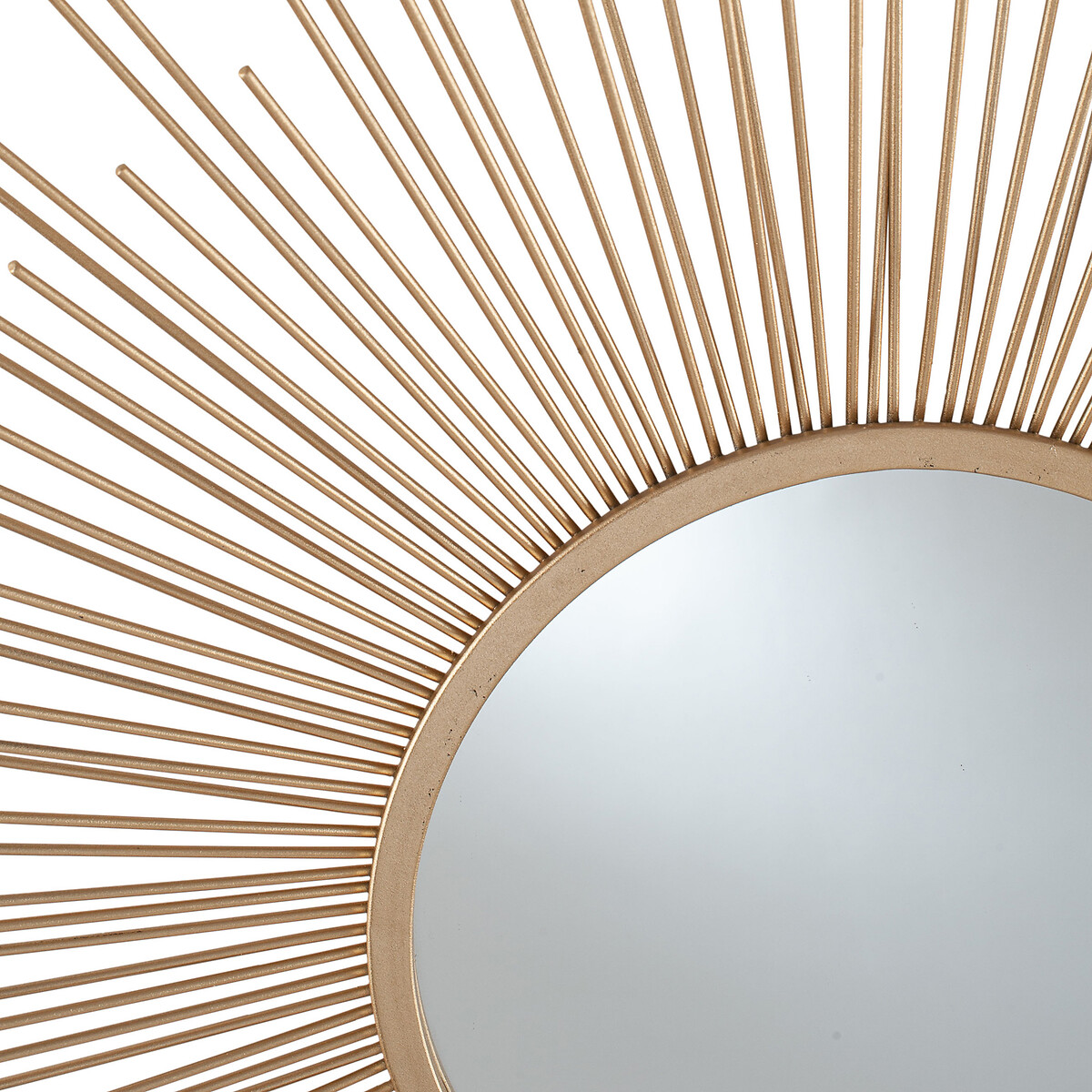 80cm Gold Starburst Round Wall Mirror gold-coloured, ÉDITÉ