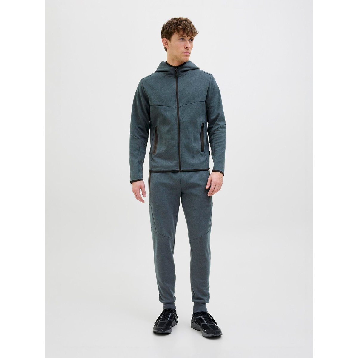 Sweat À Capuche Zippé navy blazer, JACK & JONES