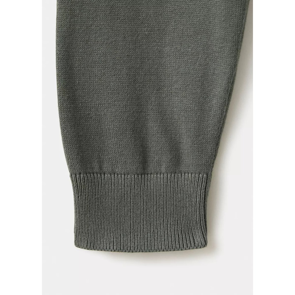 Pull-over col roulé fermeture Éclair vert forêt, MANGO TEEN