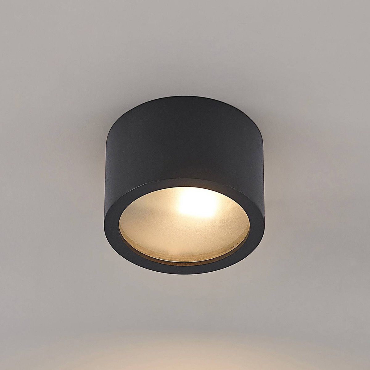 Downlights en aluminium moderne, Nieva noir (ral 9004), ARCCHIO