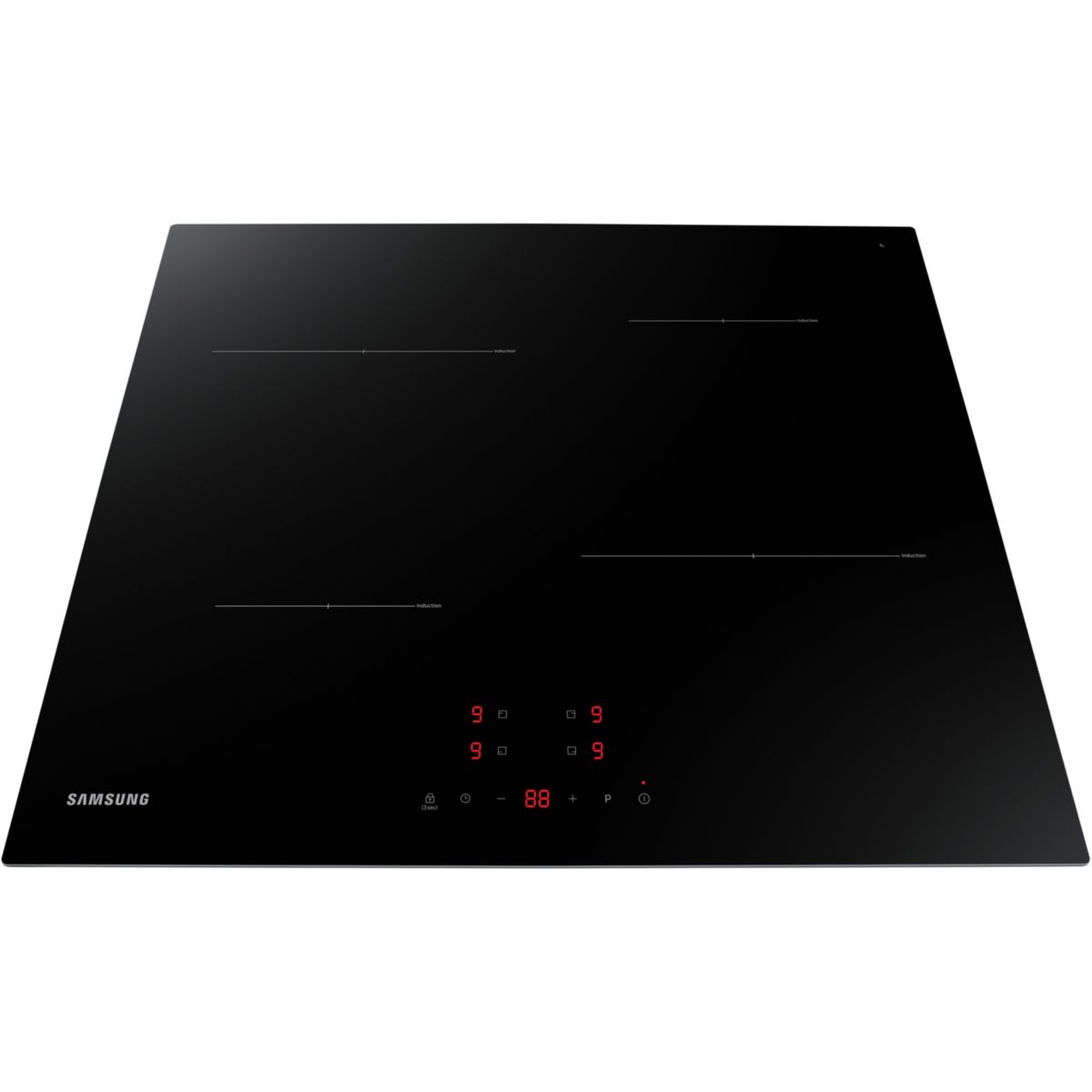 Plaque induction NZ64T3706A1 noir, SAMSUNG
