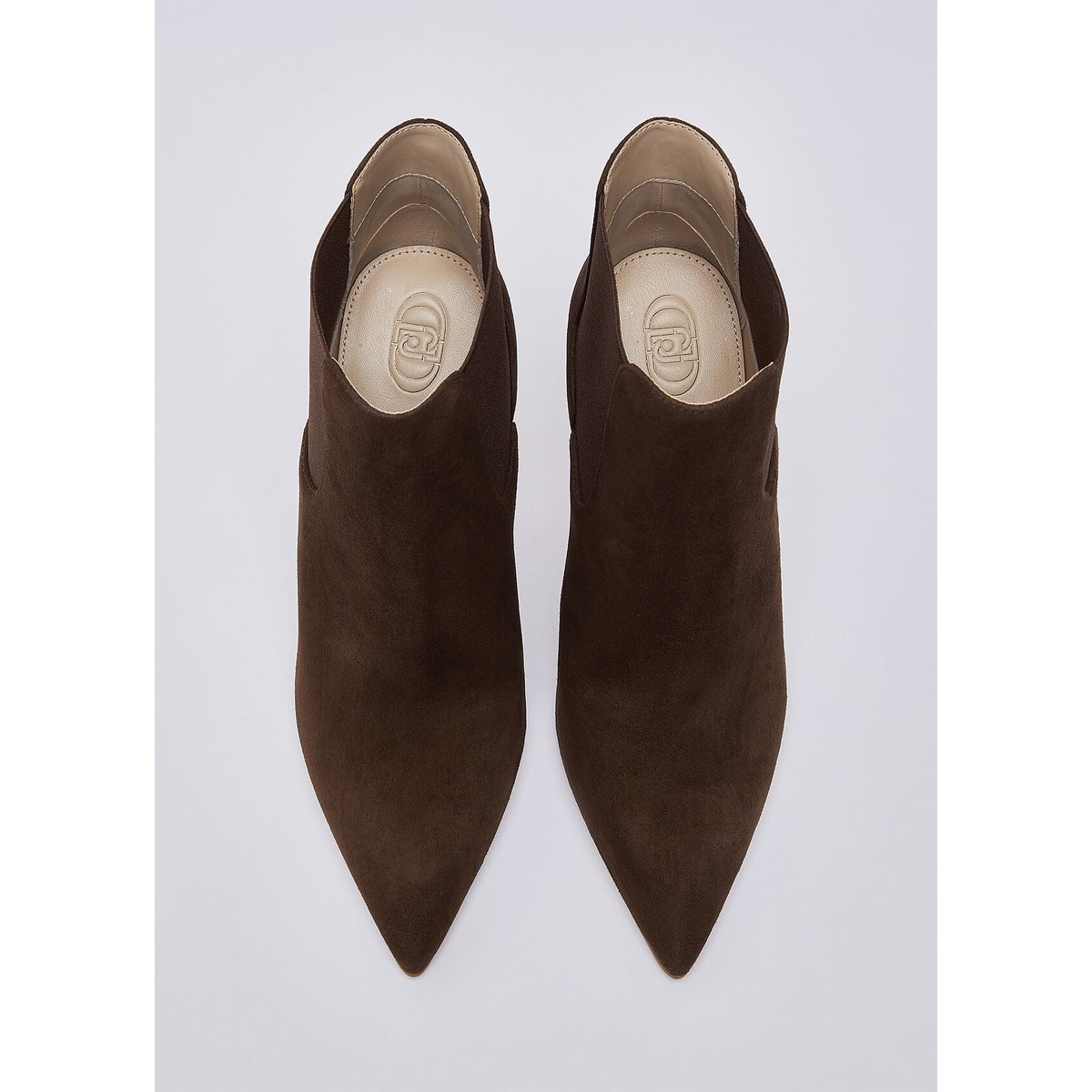 Bottines en daim ébène, LIU JO