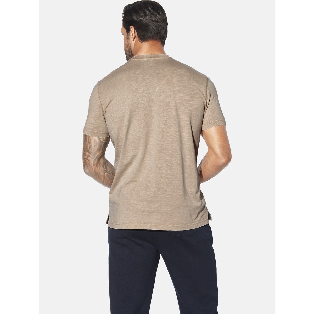 T-shirt NORHEIM beige, JAN VANDERSTORM