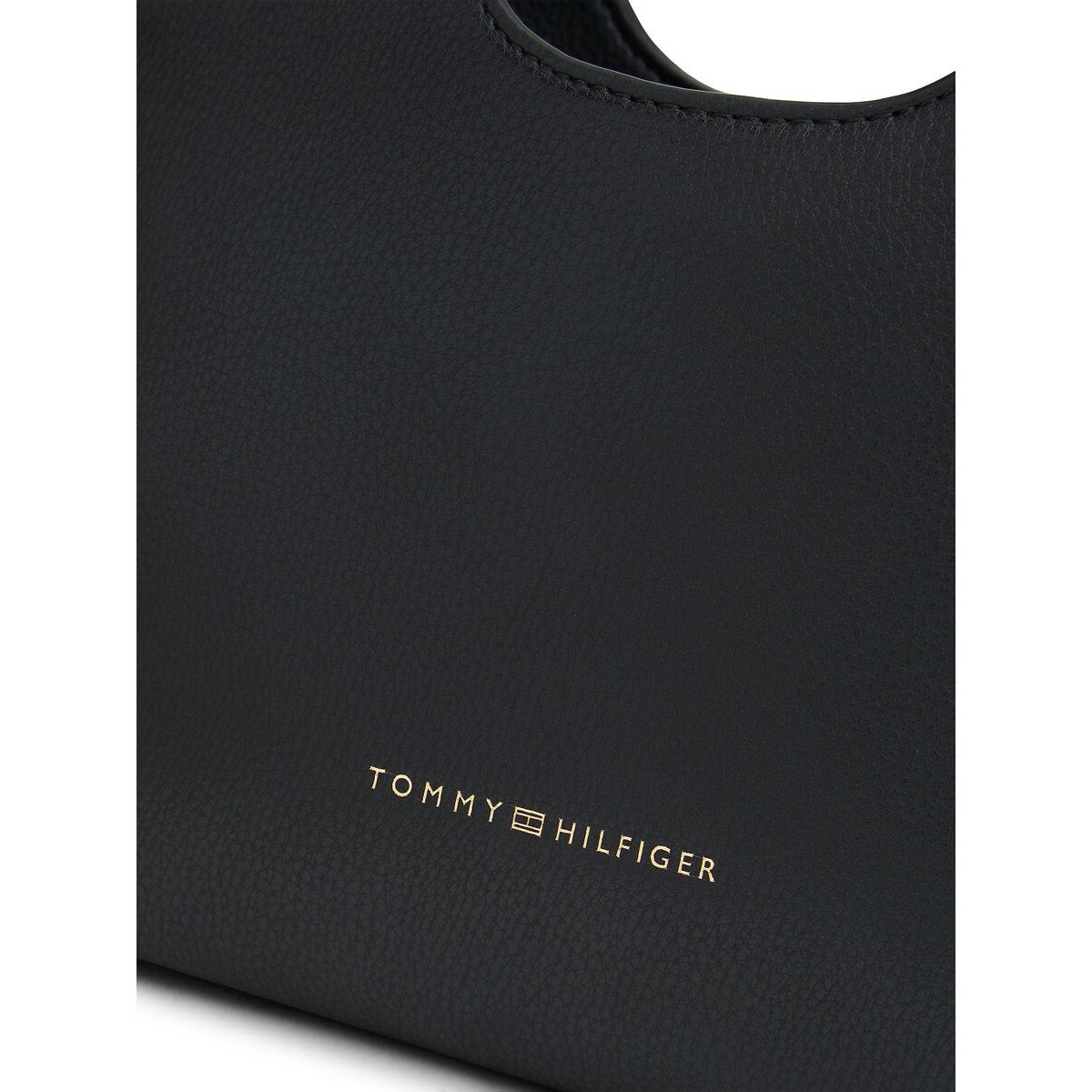 Carteira mini tote bag, TH LOGO preto , TOMMY HILFIGER