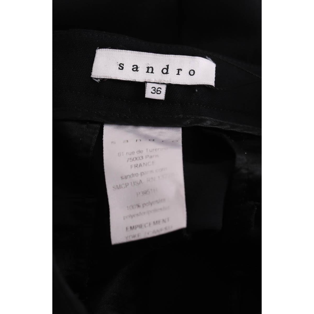 Mini short - Très Bon État noir, SANDRO