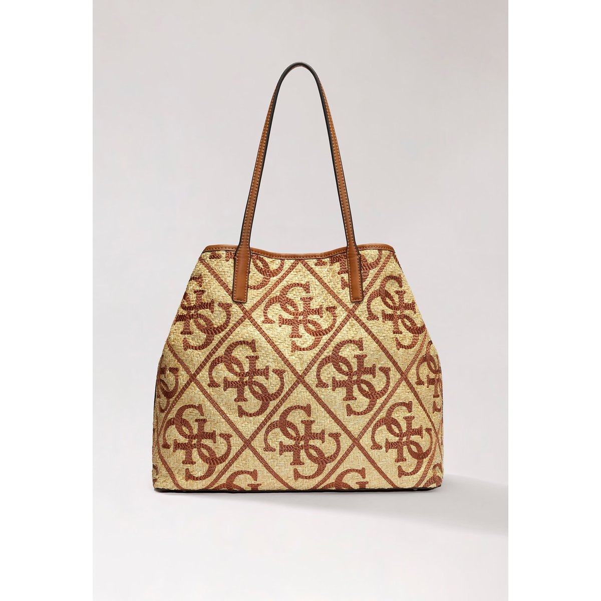 Sac Kirsten Tote marron, GUESS