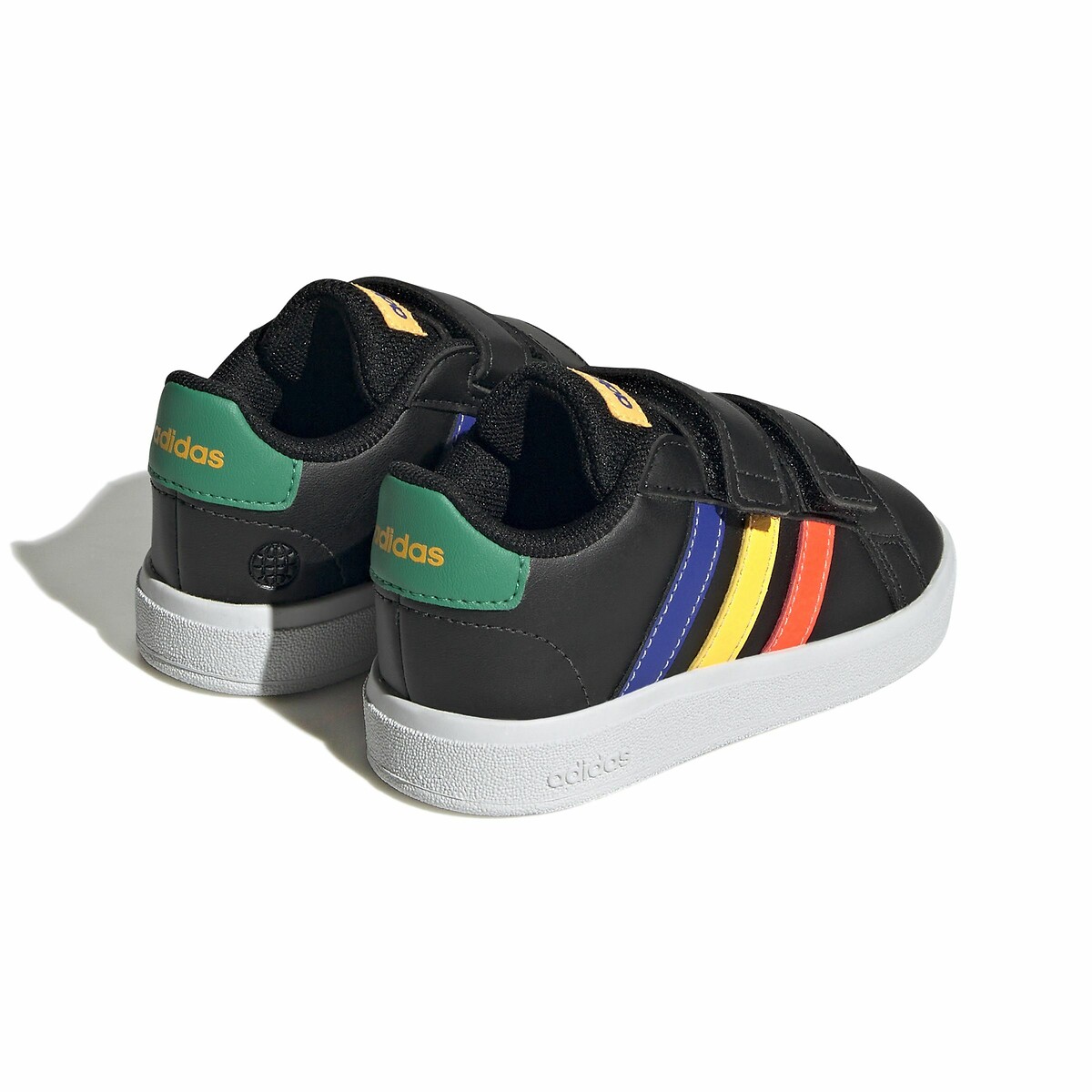 Kids Grand Court 2.0 Trainers black/multi-coloured, ADIDAS SPORTSWEAR