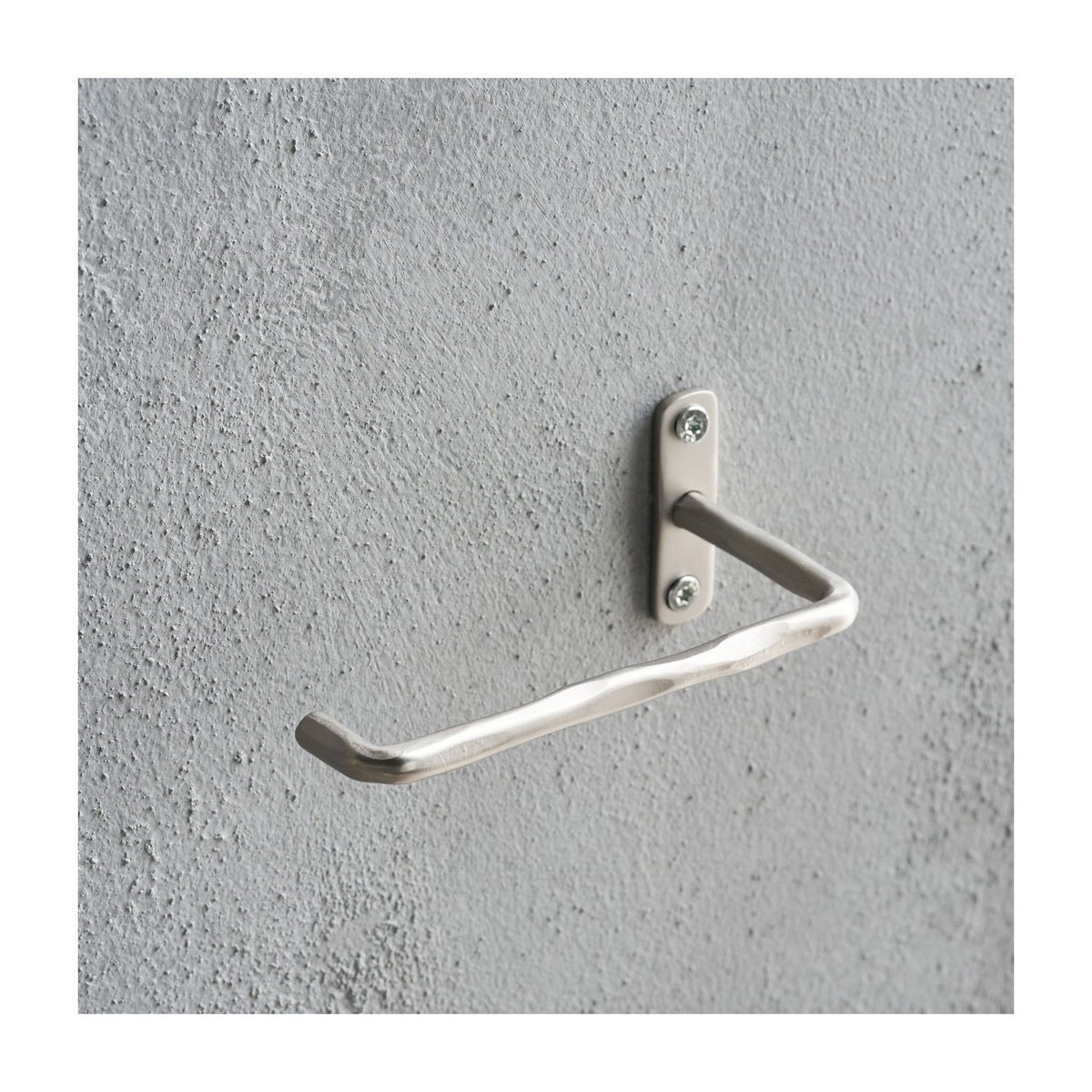 Dérouleur papier toilette métal Welo argent, HOUSE DOCTOR
