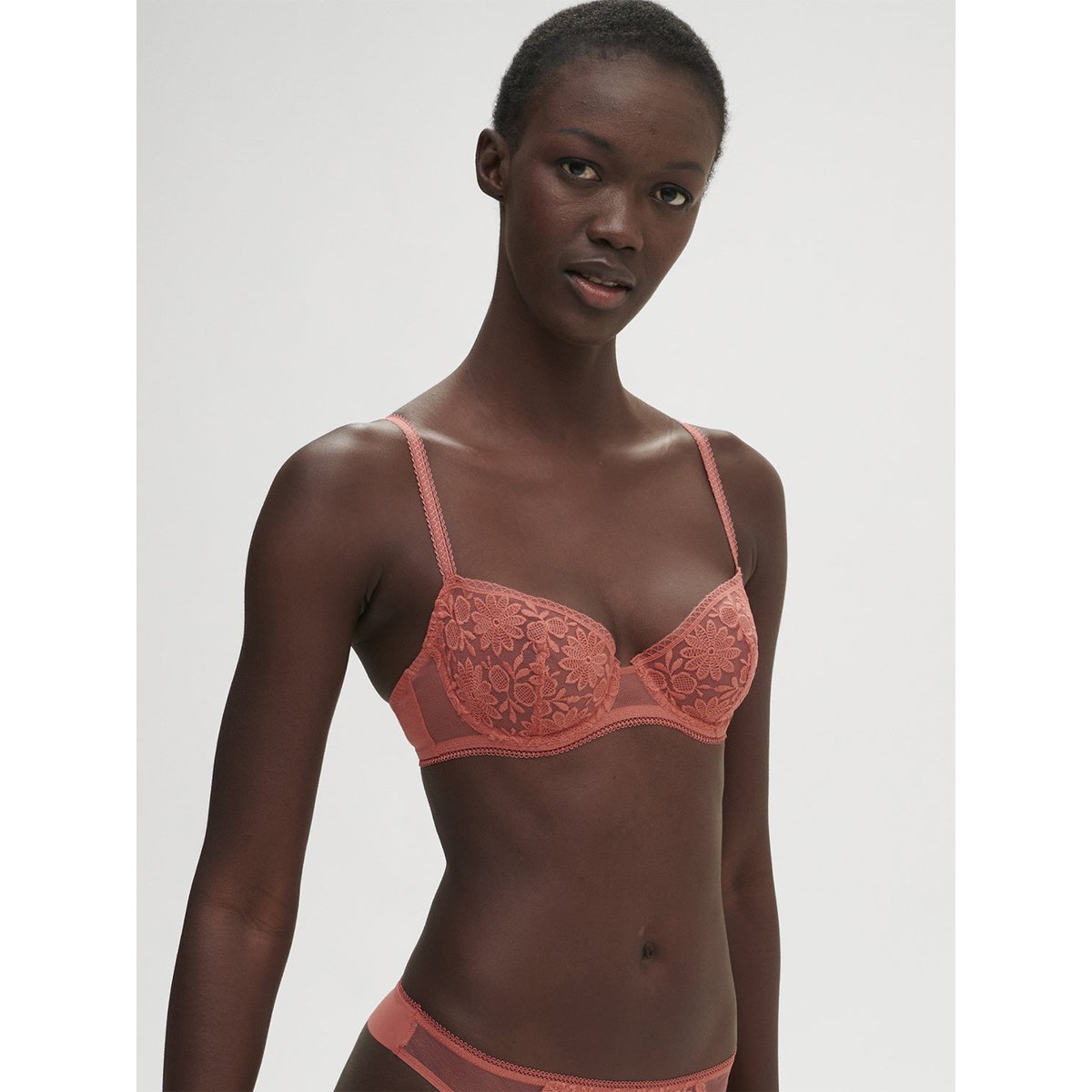 Soutien-gorge corbeille, AMAZONE rose, SIMONE PERELE