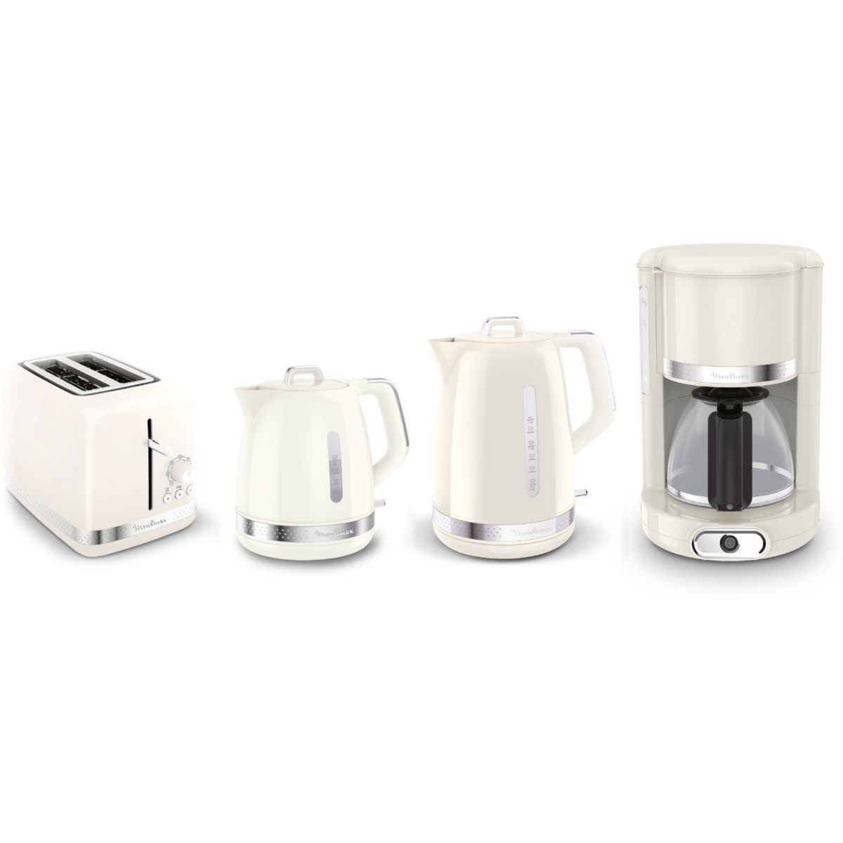 Bouilloire BY323A10 soleil ivoire blanc, MOULINEX