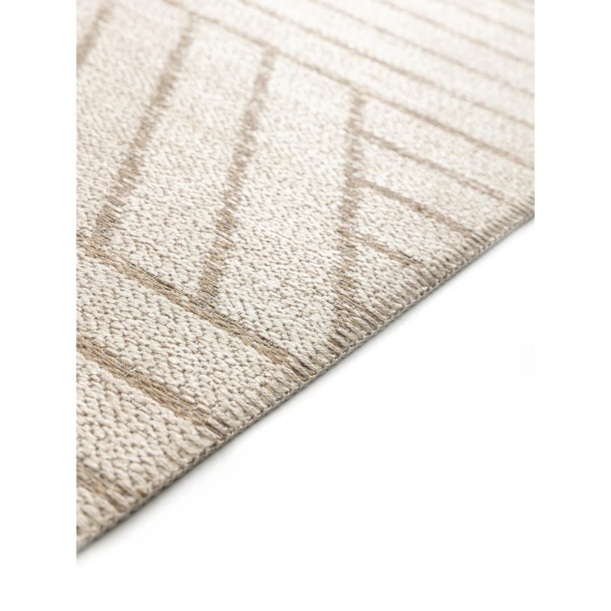 Tapis tissé à plat ELENA crème/beige, BENUTA 