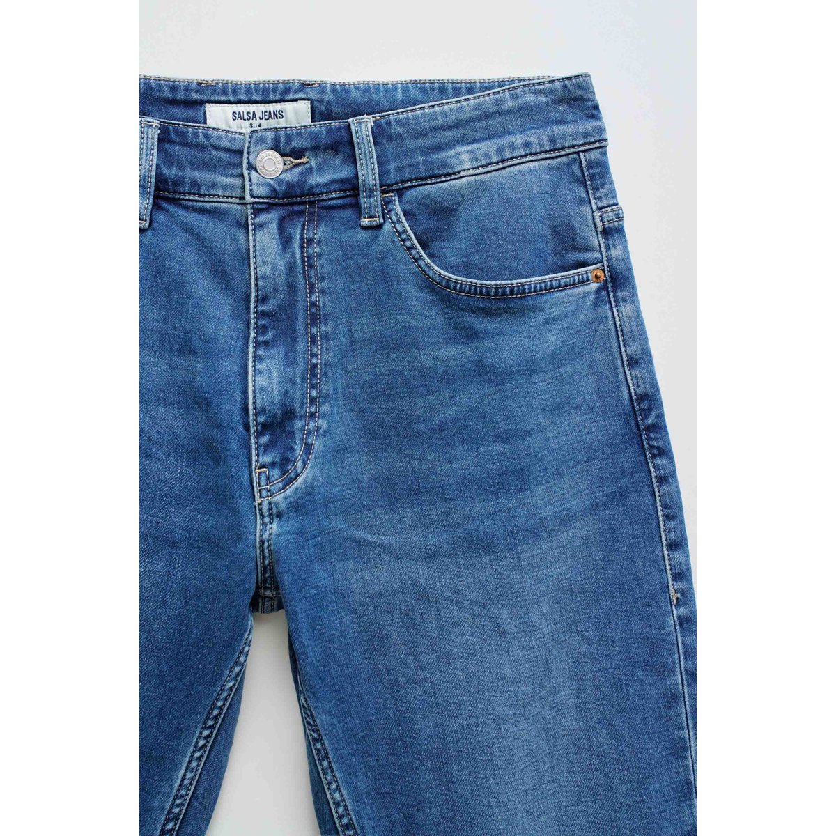 JEAN SLIM FIT S-ACTIV bleu, SALSA JEANS