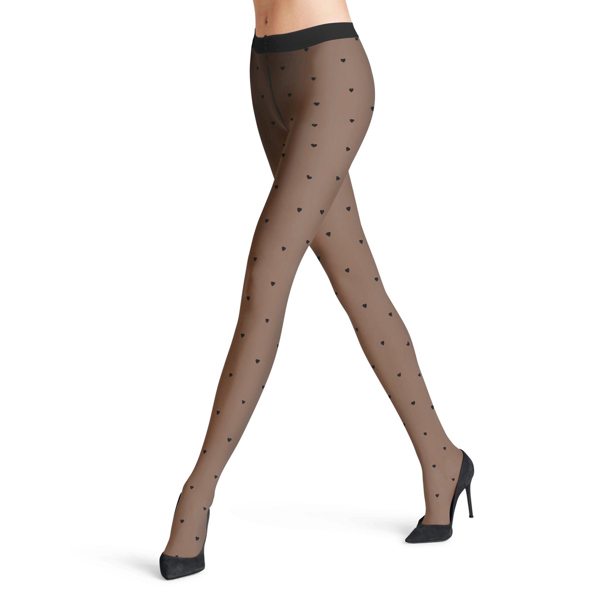 Collant FALKE x Kaviar Gauche 20 noir-quatre, FALKE