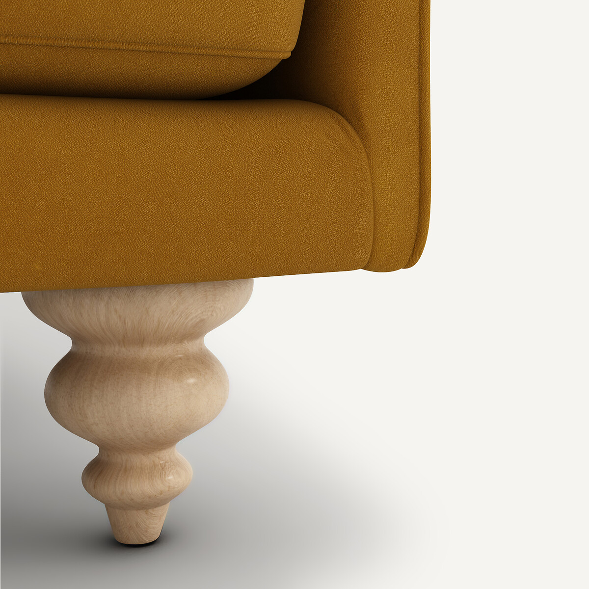 Sessel Lazare, Samt senfgelb, AM.PM