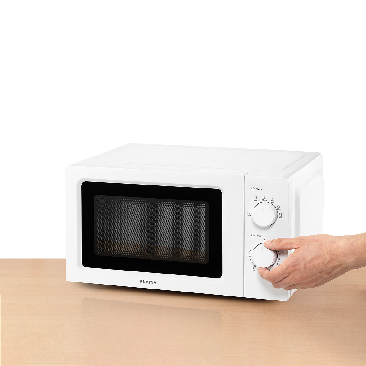 Micro-ondas 20L Branco EasyLine 1806FL, FLAMA branco, FLAMA
