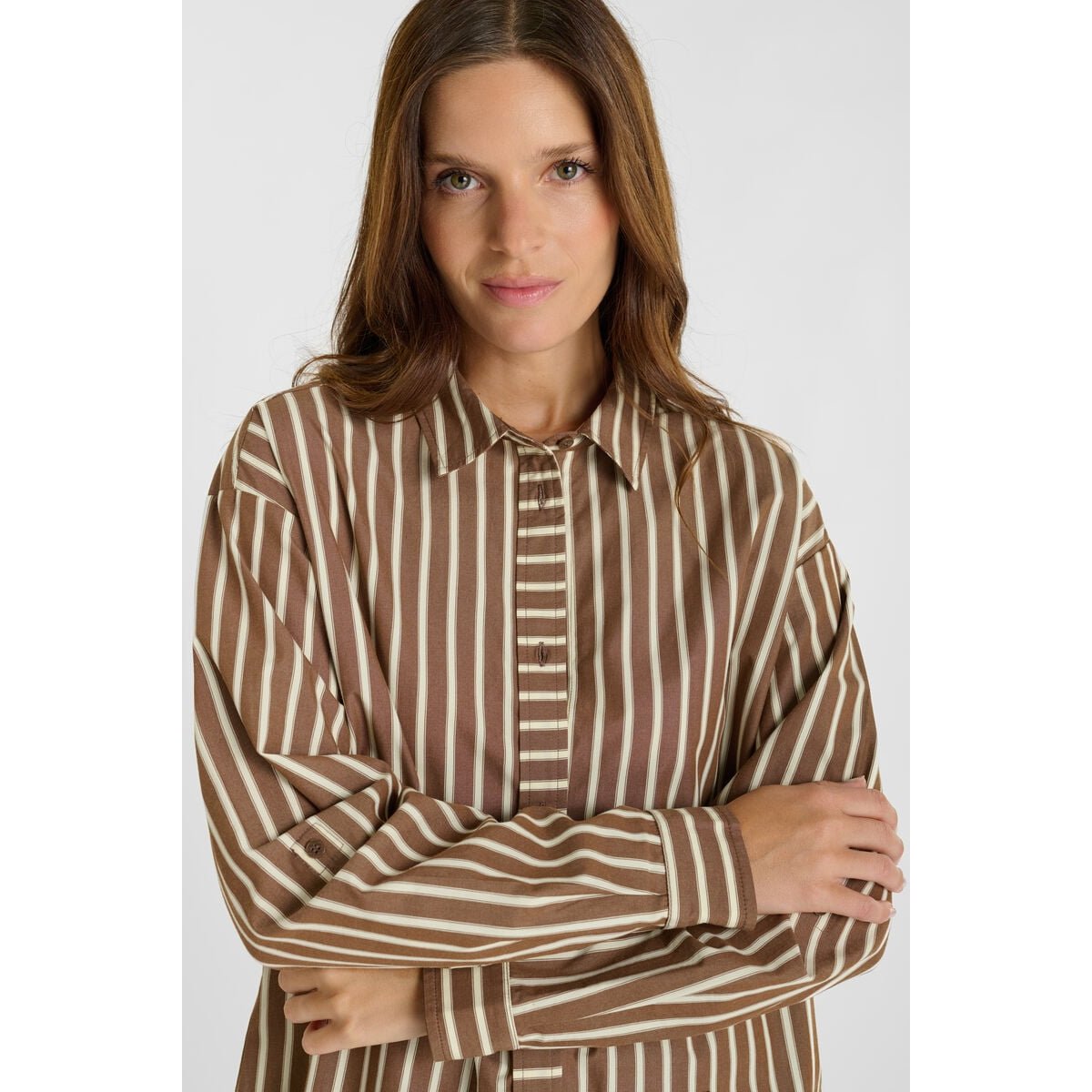 Chemise ORLA cocoa, LE TEMPS DES CERISES