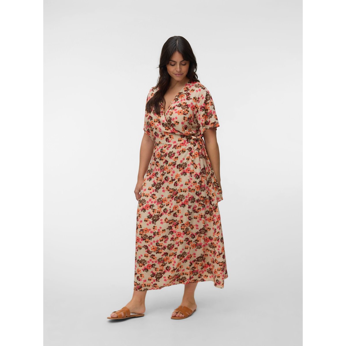 Robe beige - warm sand 1, VERO MODA