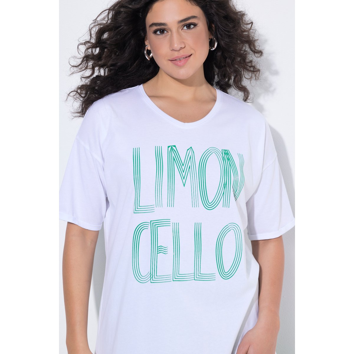 T-shirt oversize Limoncello blanc neige, ULLA POPKEN
